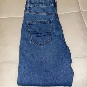 American eagle stretch mom jean